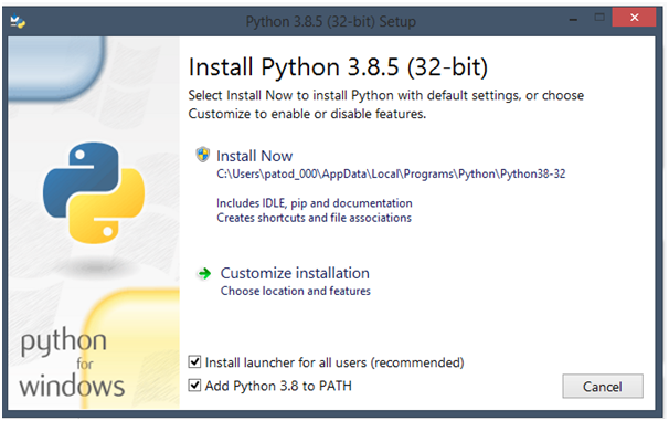 brew install python3
