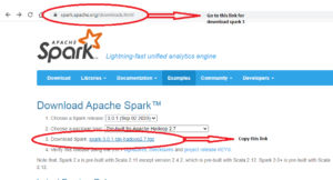 install apache spark client